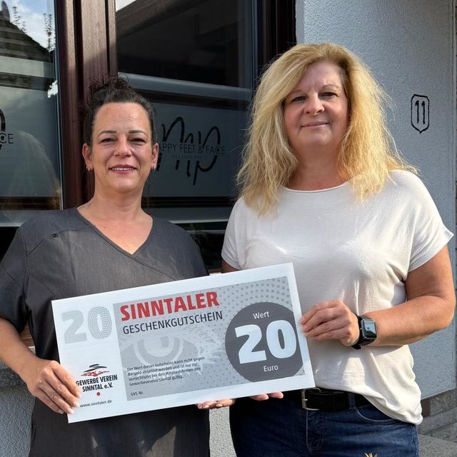 SINNTALER Geschenkgutschein nun auch in Jossa erhältlich!